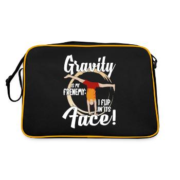 Tumbling Fitness Acrobatics - Retro Bag - black/gold - Back