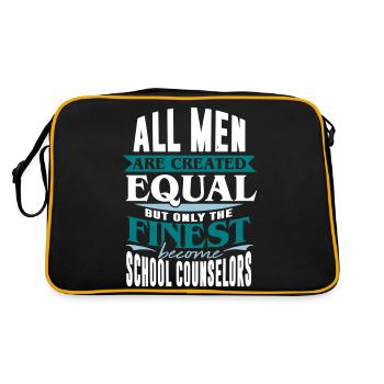 Scolarisation conseiller pédagogique de l'étudiant - Sac Retro - noir/or - Dos
