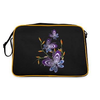 Butterflies2012 - Sac Retro - noir/or - Dos