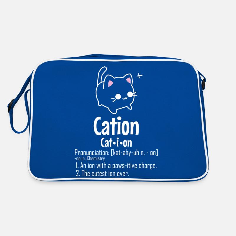 Cation Chimiste Physicien Drôle Cadeau Chat Sac Retro