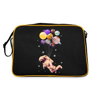Planetary Astronauts - Retro Bag - black/gold - Back