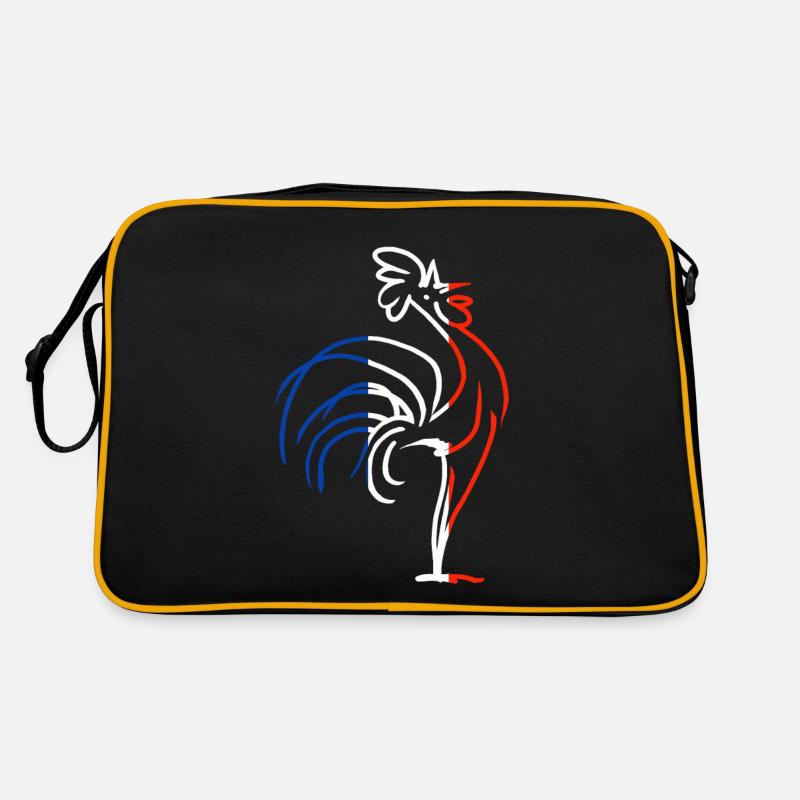 coq - Sac Retro - noir/or