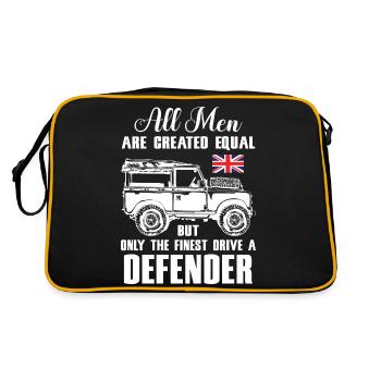 Drive Defender - Sac Retro - noir/or - Dos
