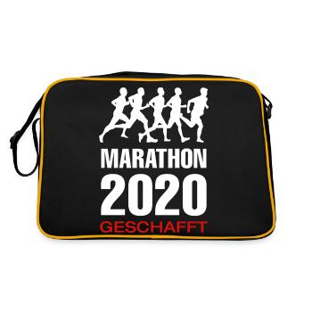 Marathon Running - Retro Bag - black/gold - Back