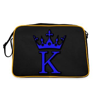 Roi du poker - Sac Retro - noir/or - Dos