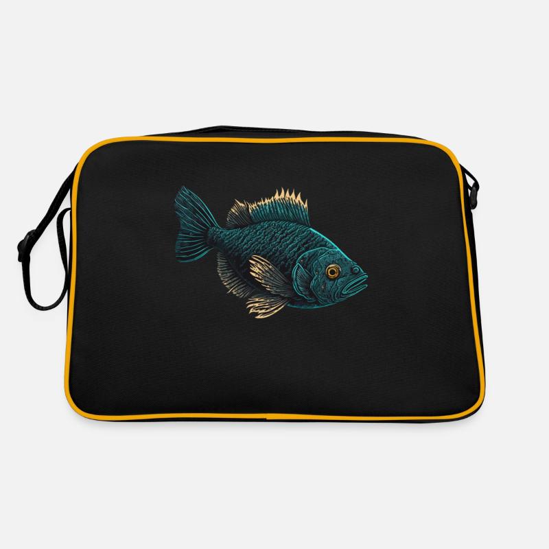 Pêcheur à la mouche Sac Retro