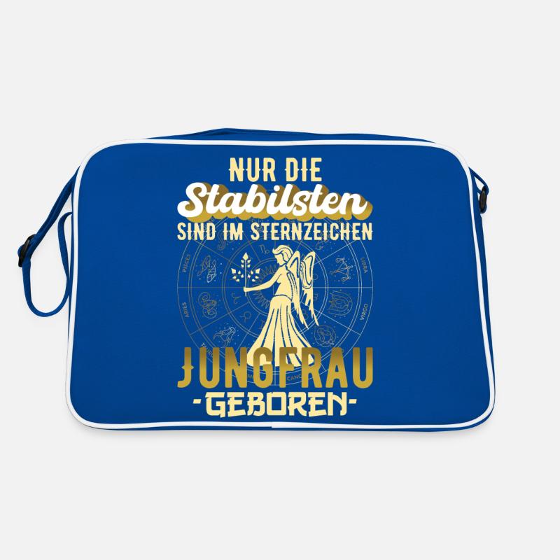 Sternzeichen Jungfrau Horoskop Geschenk Retro Tasche