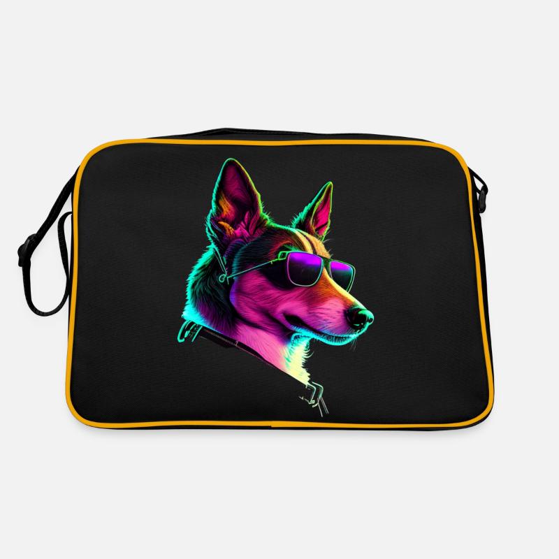 Basenji Dogs Basenjis Retro Bag