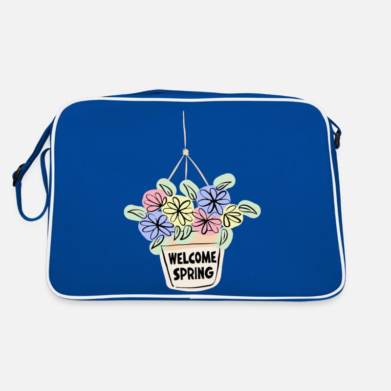 Welcome Spring Retro Tasche