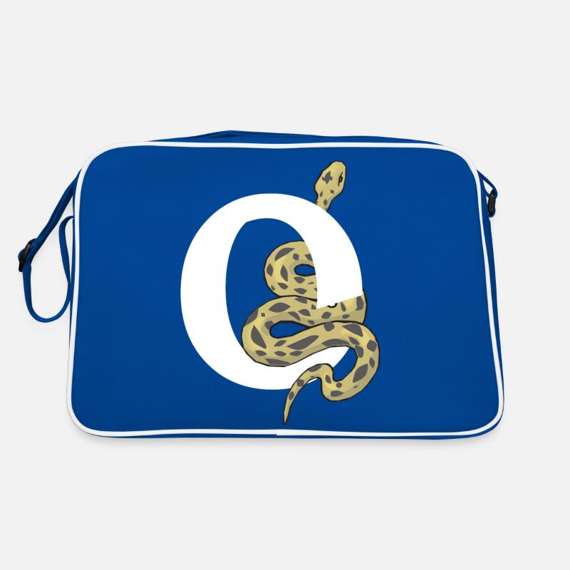 Lettre o serpent Sac Retro