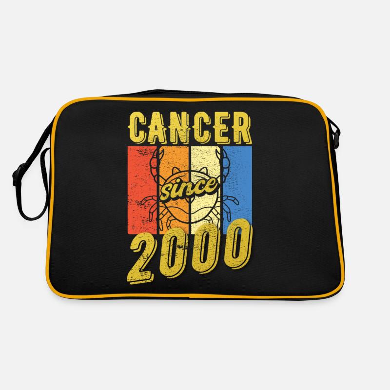 Cancer 2000 Sternzeichen Geburtstag Retro Tasche