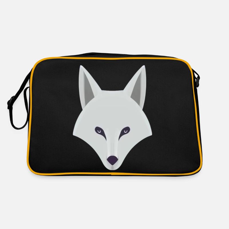 STILISIERTER SANDFUCHS Retro Tasche