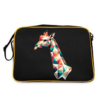 Girafe // girafe - Sac Retro - noir/or - Dos