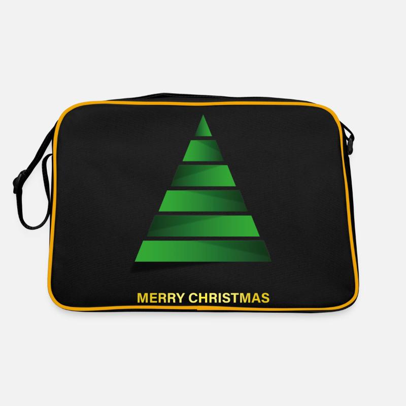 Joyeux sapin de Noël Sac Retro