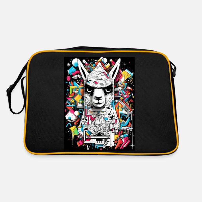 [] Lama cool du bloc Sac Retro