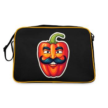 Senior Paprika Anime - Sac Retro - noir/or - Dos