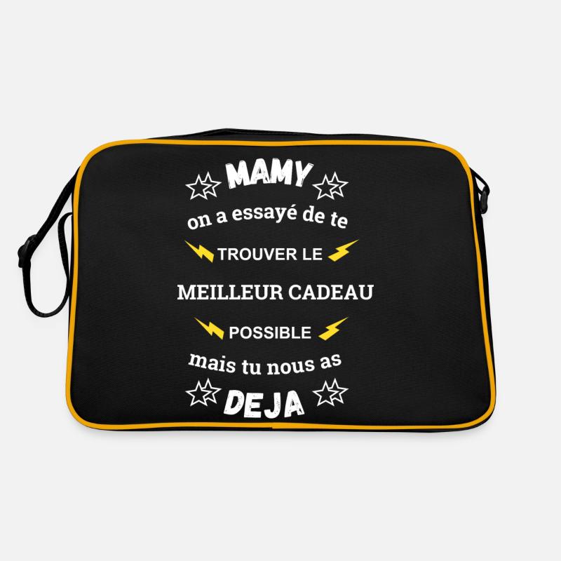 Oma, Bestes Muttertagsgeschenk Retro Tasche