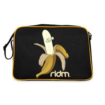 RIDM Bananaboard - Sac Retro - noir/or - Dos