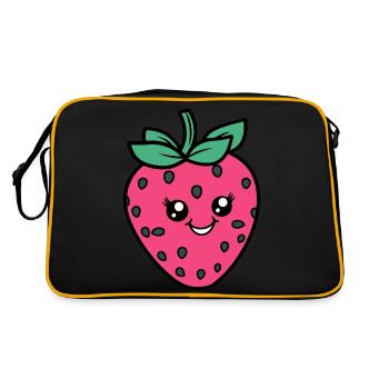 Princesse fraise - Sac Retro - noir/or - Dos