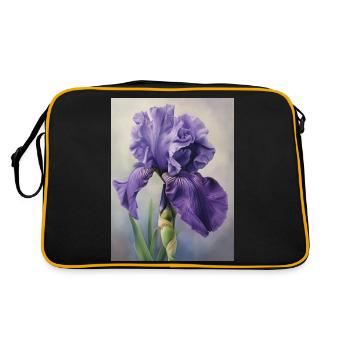 Iris FL 127 - Sac Retro - noir/or - Dos