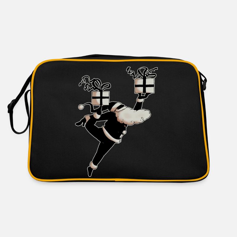 Santa Dancer (v2) Retro Bag