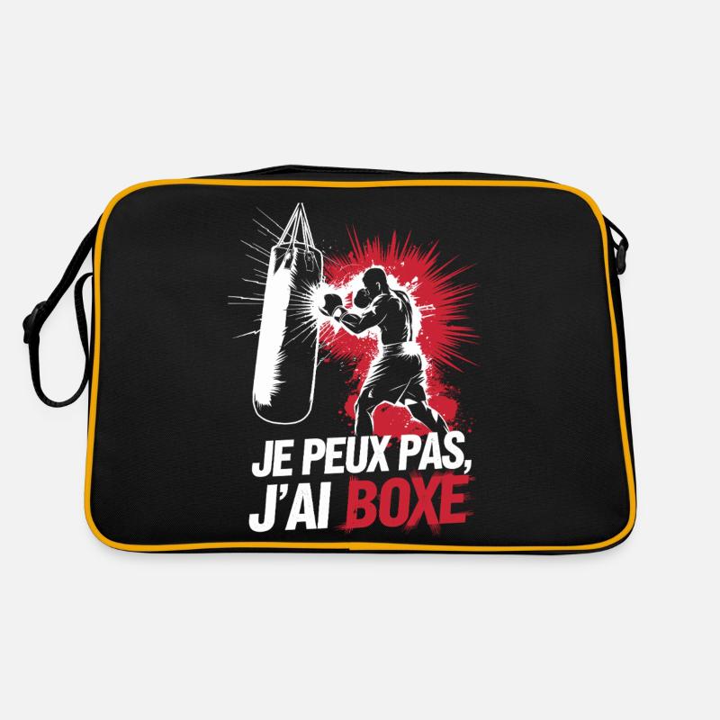 Je peux pas, j'ai boxe Sac Retro
