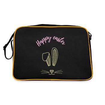 Happy Eastern Gift - Retro Bag - black/gold - Back