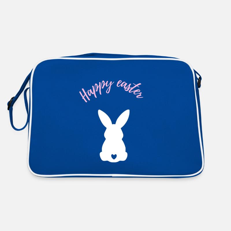Frohe Ostern süß Hase Geschenk Retro Tasche