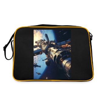 Perdu dans l’espace 1 3 - Sac Retro - noir/or - Dos