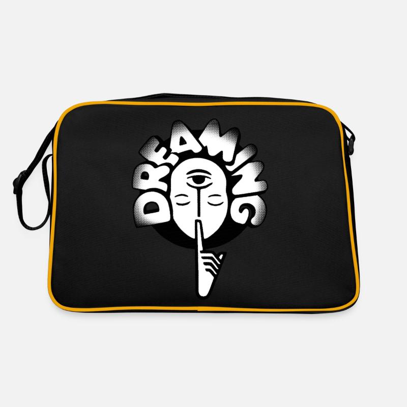 Psst! dreaming dreamer retro sleep dreaming comic Retro Bag