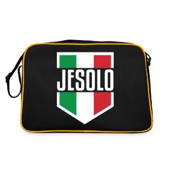 Jesolo Italie Ville italienne - Sac Retro - noir/or - Dos