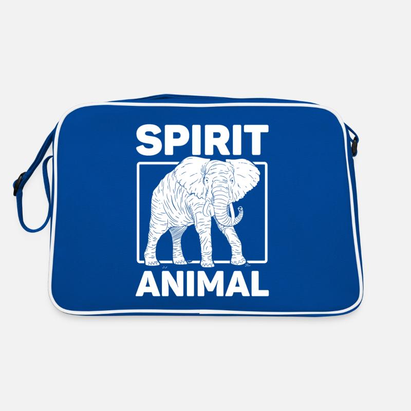 Conception d’animaux d’ d’éléphant rétro Sac Retro