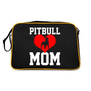 Embrace your mom identity with - Retro Bag - black/gold - Back