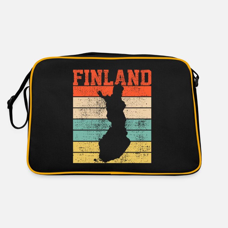 Entdecken Sie die Essenz Finnlands mit Helsinki Retro Tasche