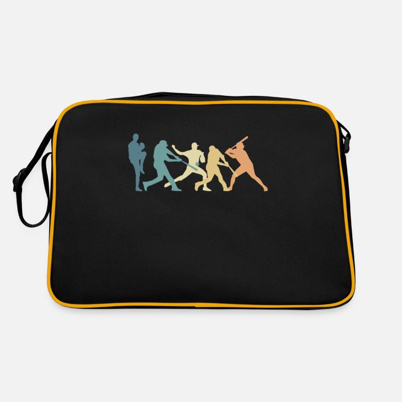 Vintage Baseball Evolution Design Coole Retro Tasche