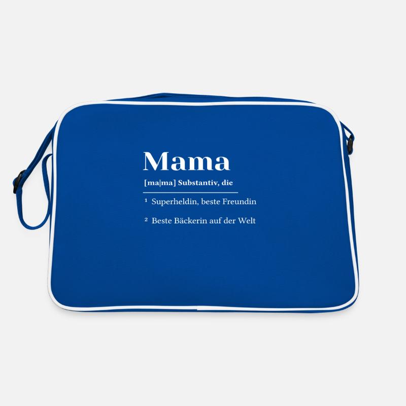 Lexikon Definition Mama Muttertag Backen Bäckerin Retro Tasche