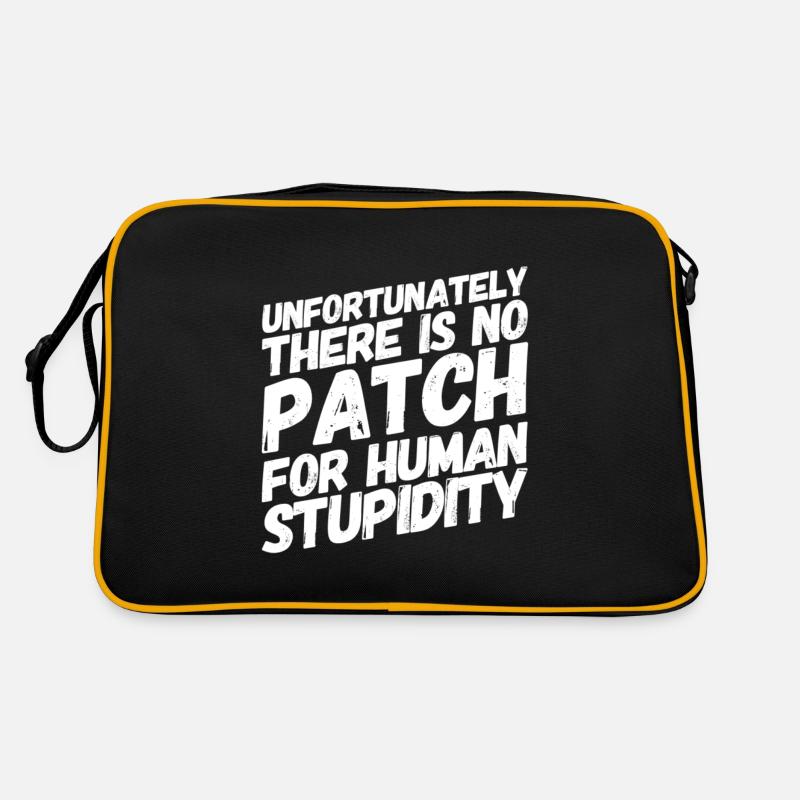 Admin Administrateur Informatique Ordinateur Sac Retro