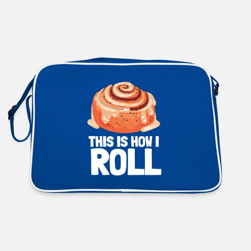 Cinnamon Roll Cinnamon Buns And Cinnamon Swirl Sac Retro
