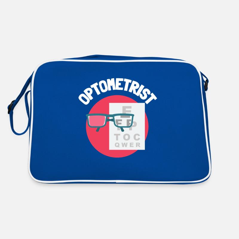 Ophtalmologiste Optométriste Optométrie et Opticien Sac Retro