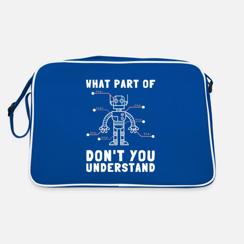 Robotics Robots Droid Builder And Robotics Retro Bag