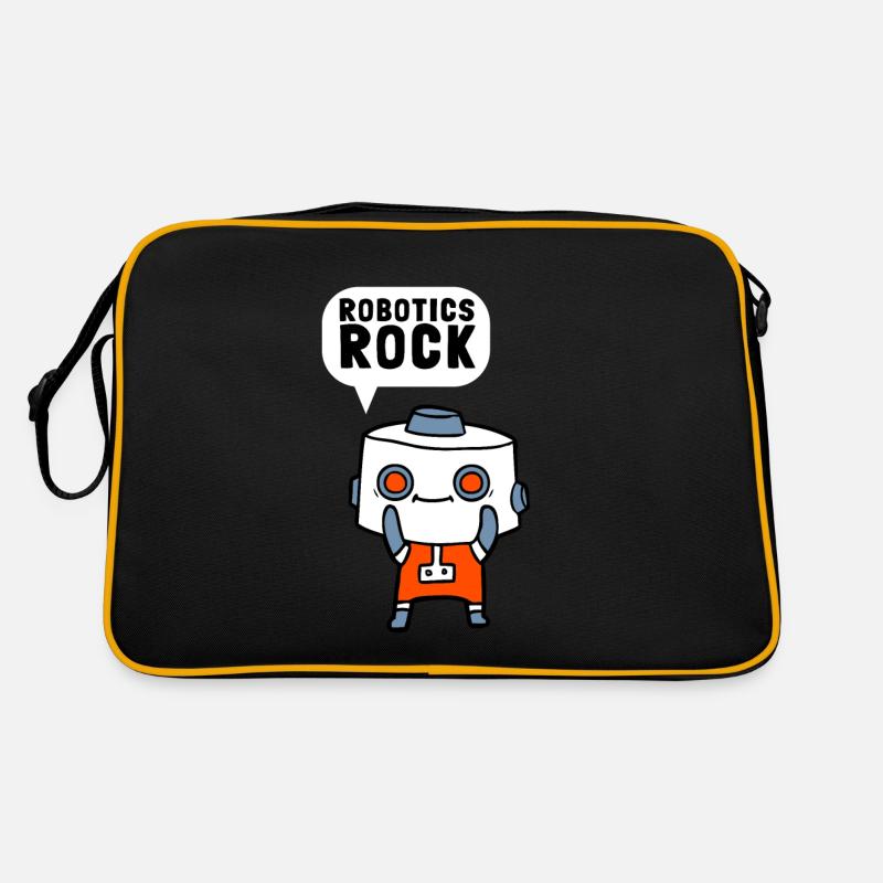 Robotics Robots Droid Builder And Robotics Retro Bag