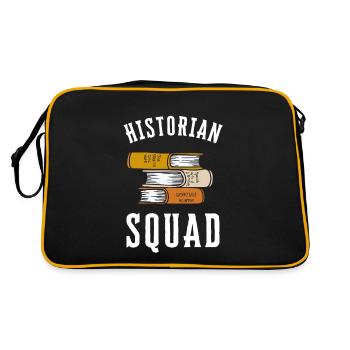 Historien de recherche Conservateur de musée et archiviste - Sac Retro - noir/or - Dos