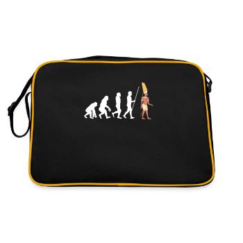 Historien de recherche Conservateur de musée et archiviste - Sac Retro - noir/or - Dos