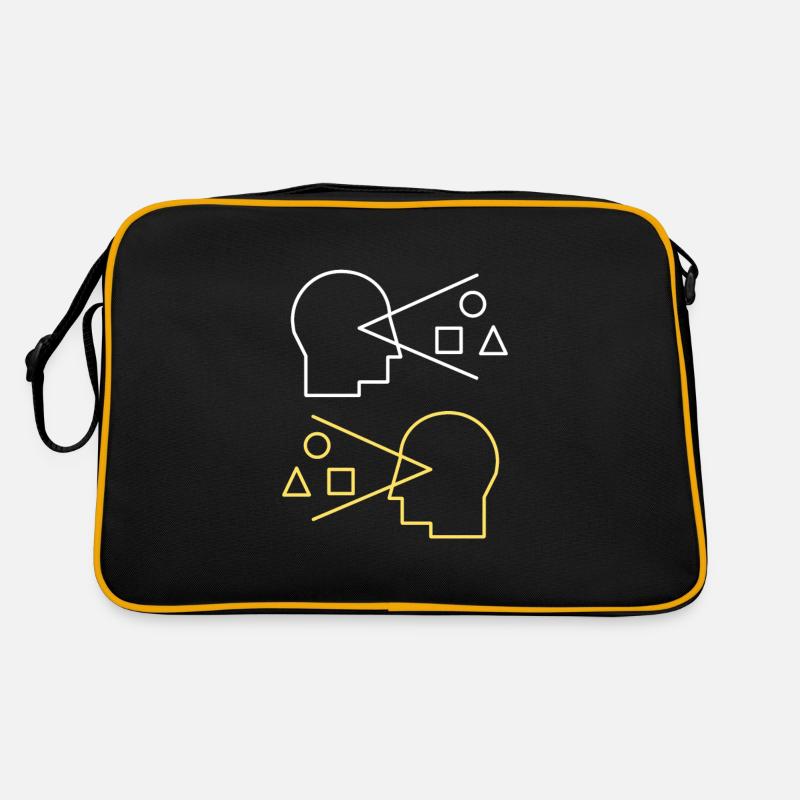 Ophthalmologist Optometrist Optometry And Optician - Retro Tasche - Schwarz/Gold