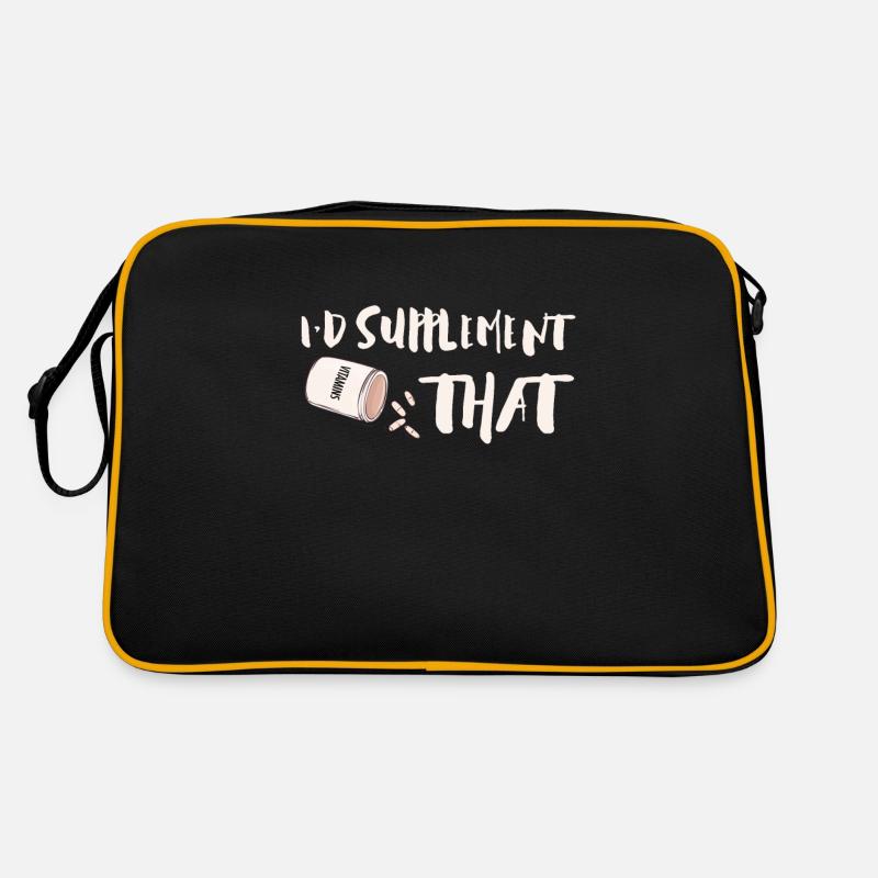 Supplementation Weight Lifting Joint Supplement Retro Bag