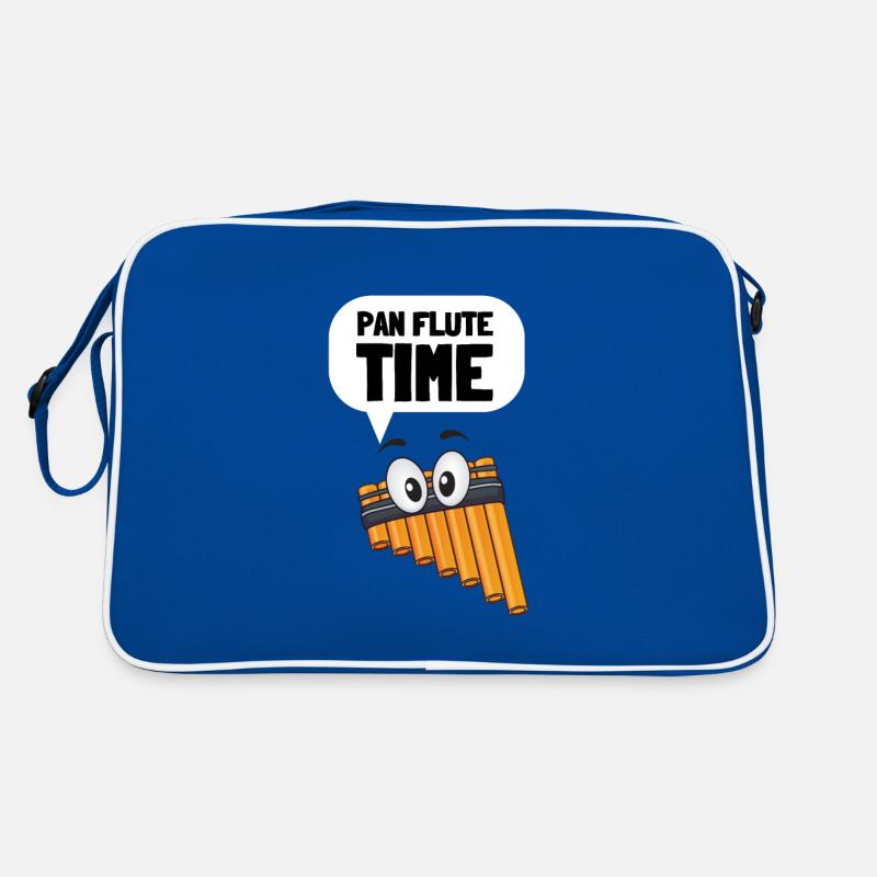 Pan Pipe Instrument Pérou Flûte de Pan en bois Sac Retro