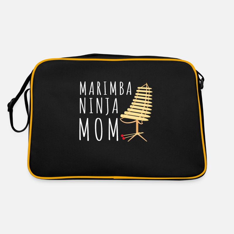 Vibraphone Mom Marimba Ninja And Mallet Retro Bag