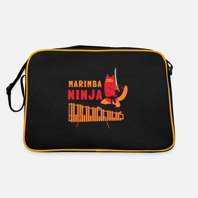 Vibraphone Mom Marimba Ninja And Mallet Retro Bag