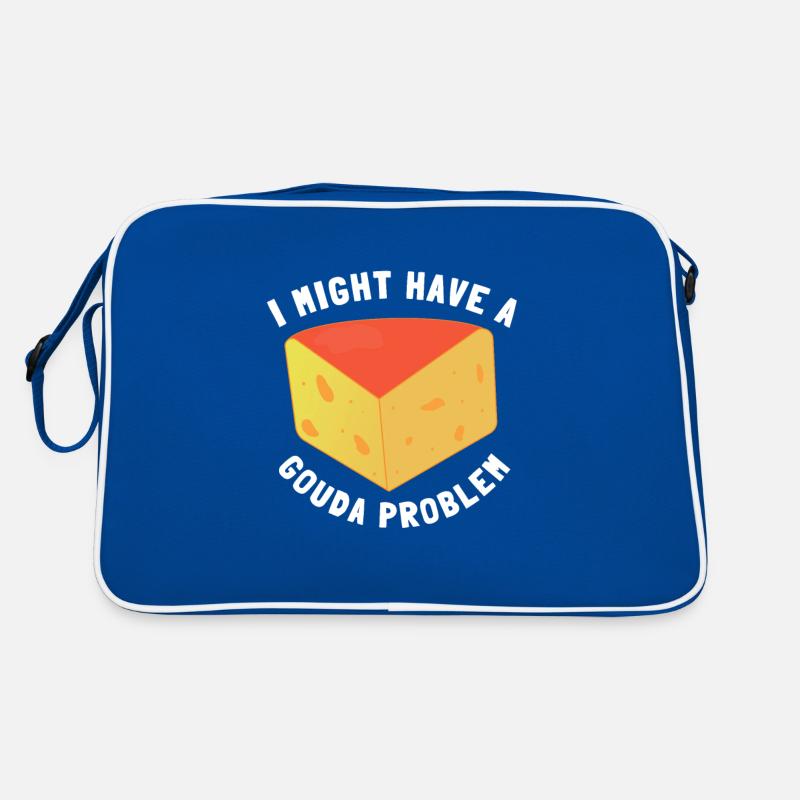 Cheesemonger Cheese Maker Gouda Lover Retro Tasche