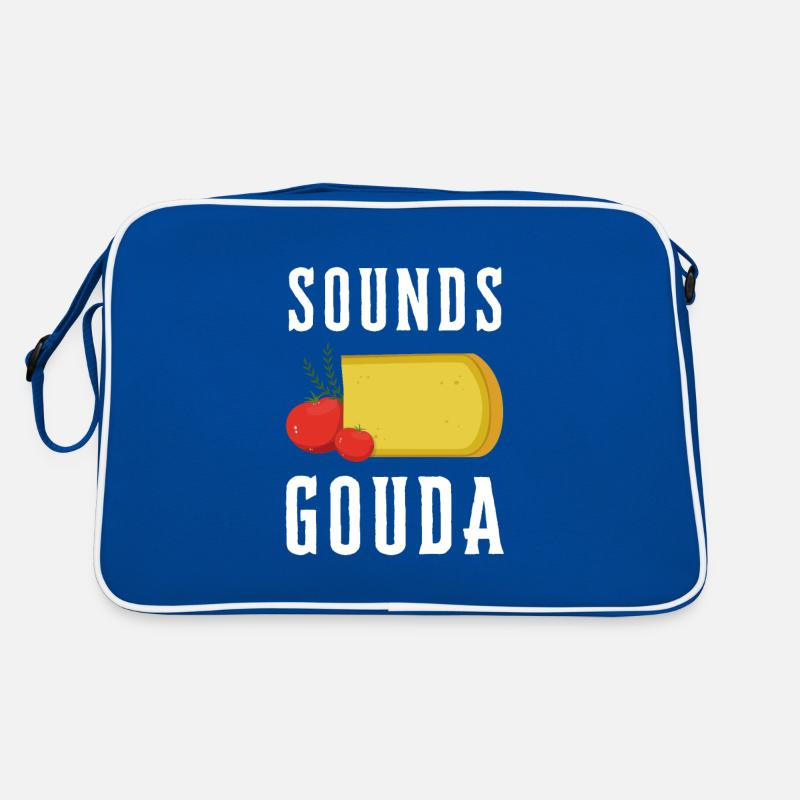 Cheesemonger Cheese Maker Gouda Lover Retro Tasche
